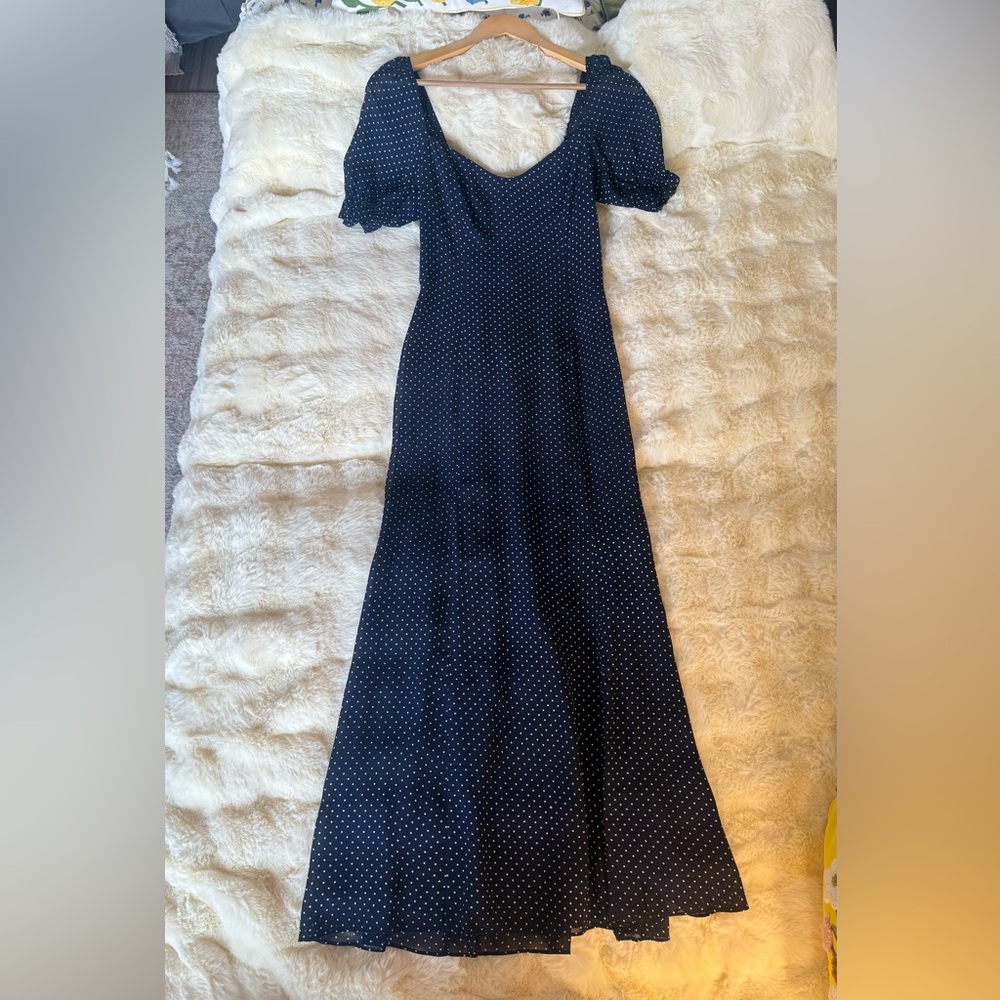 Reformation Gloria Dress In Button, brand new, never worn, no flaws. - Picture 8 of 15